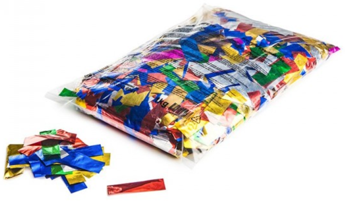 1kg/lot Rectangular Shape Bulk - Confetti Cannon Tube ulasan dan harga