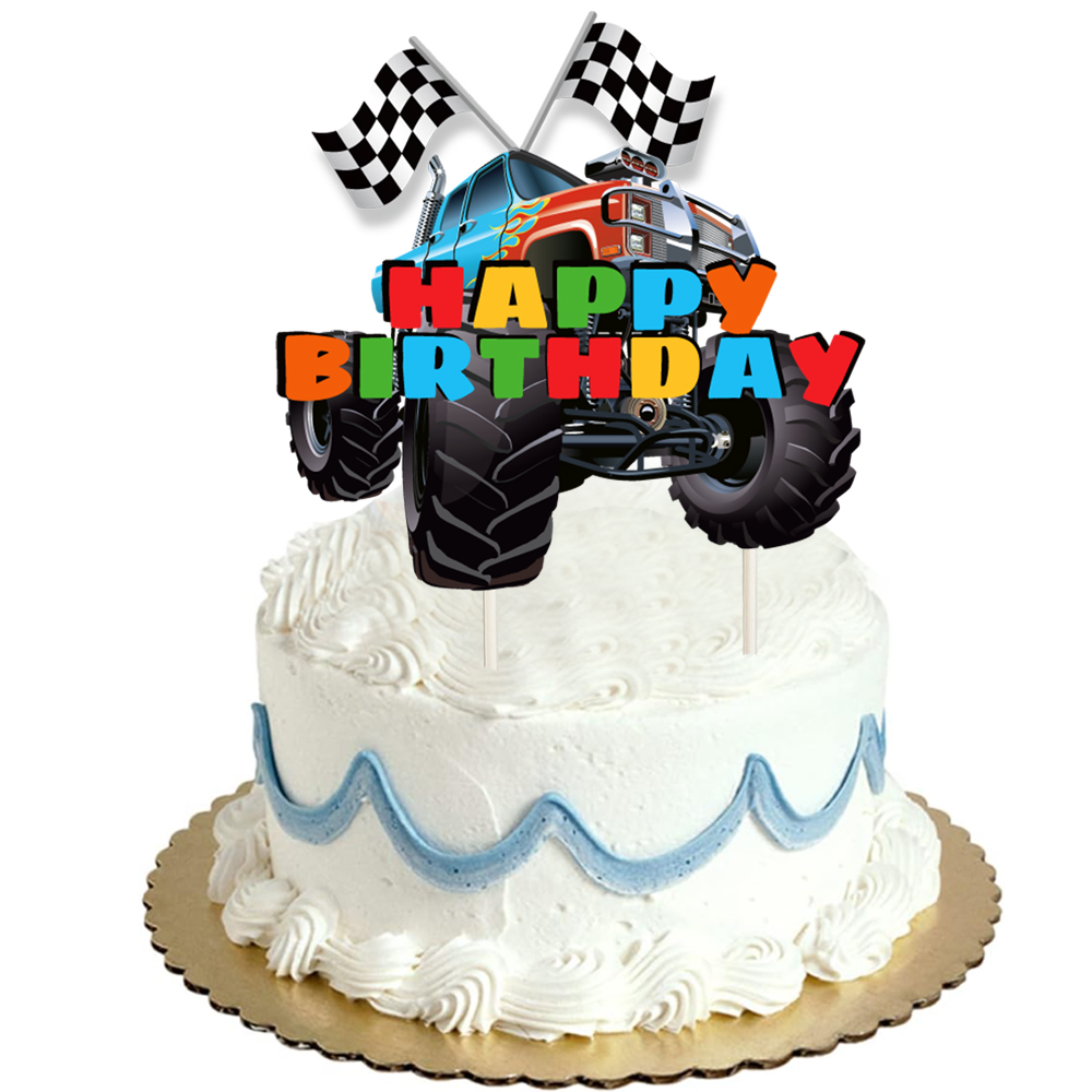 Monster Truck Happy Birthday C - Event Suppliers ulasan dan harga