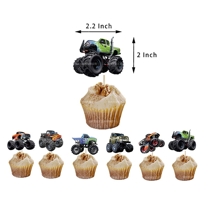 Monster Truck Happy Birthday C - Event Suppliers ulasan dan harga