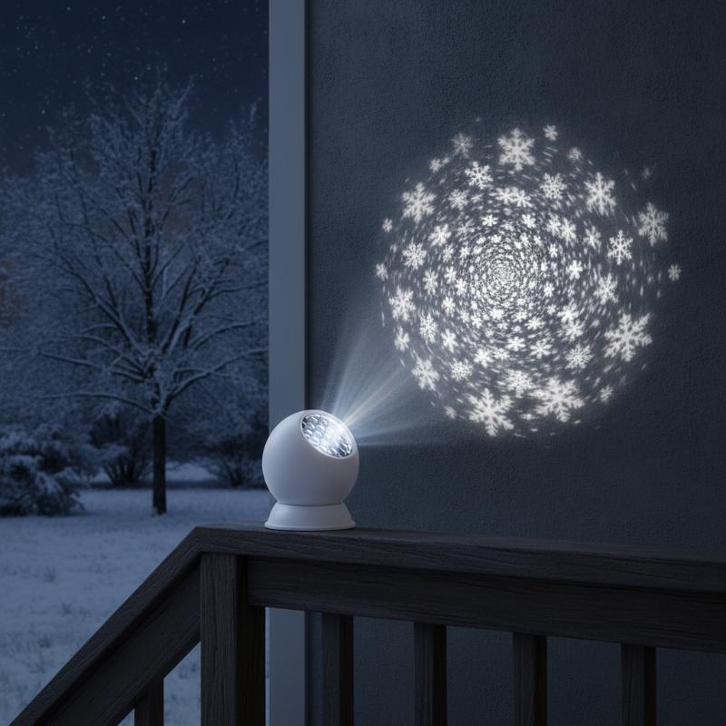 Christmas Snowflake LED Projec - Event & Party Supply Photos ulasan dan harga